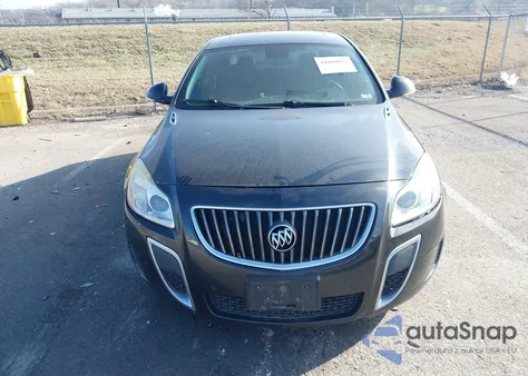 2013 Buick Regal Gs из США, поврежденный, VIN 2G4GV5GV2D9182211